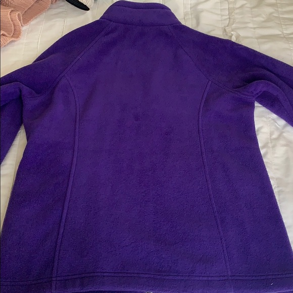 Girls Zip up fleece Columbia jacket - Picture 4 of 4
